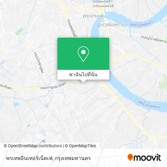 พรเทพอินเทอร์เน็ตเฟ่ แผนที่