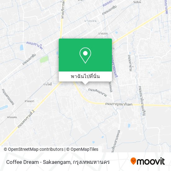 Coffee Dream - Sakaengam แผนที่
