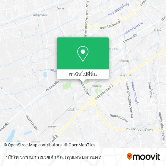 บริษัท วรรณการเวชจํากัด แผนที่