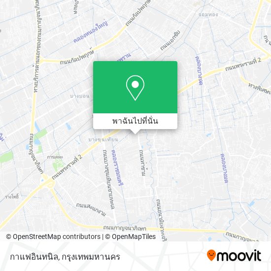 กาแฟอินทนิล แผนที่