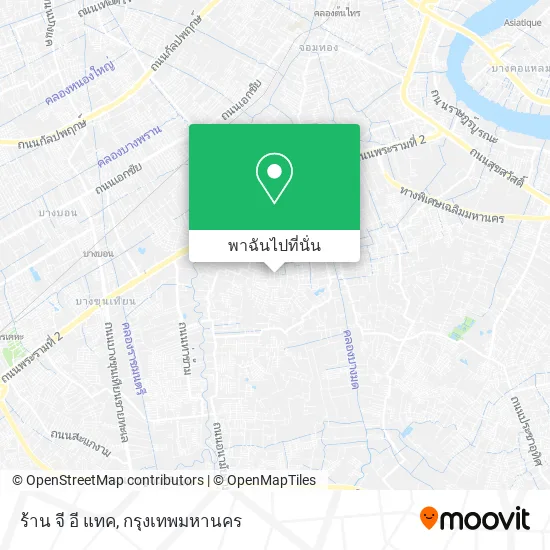 ร้าน จี อี แทค แผนที่