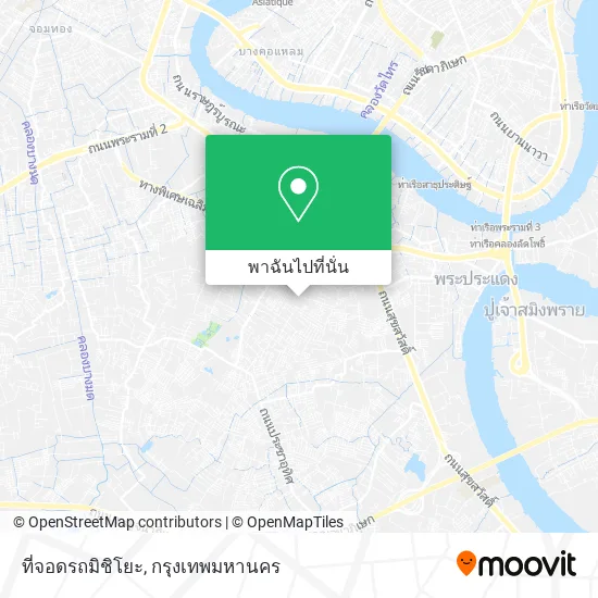 ที่จอดรถมิชิโยะ แผนที่