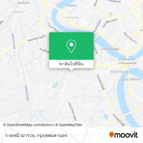 ราดหน้ามารวย แผนที่