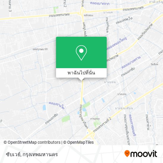ซับเวย์ แผนที่