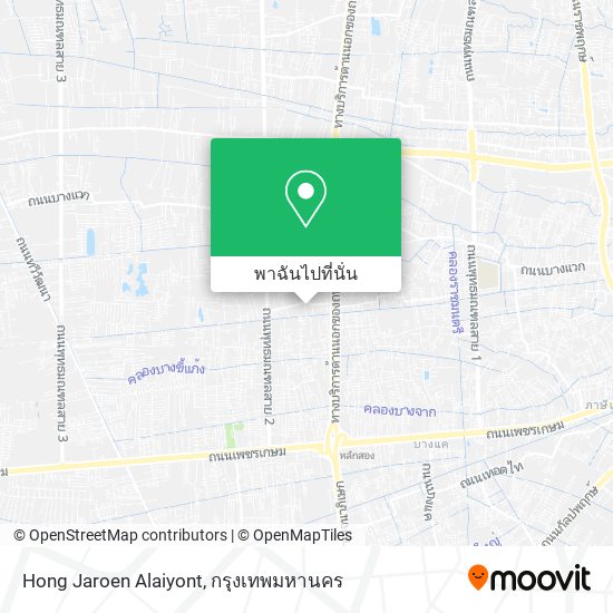 Hong Jaroen Alaiyont แผนที่