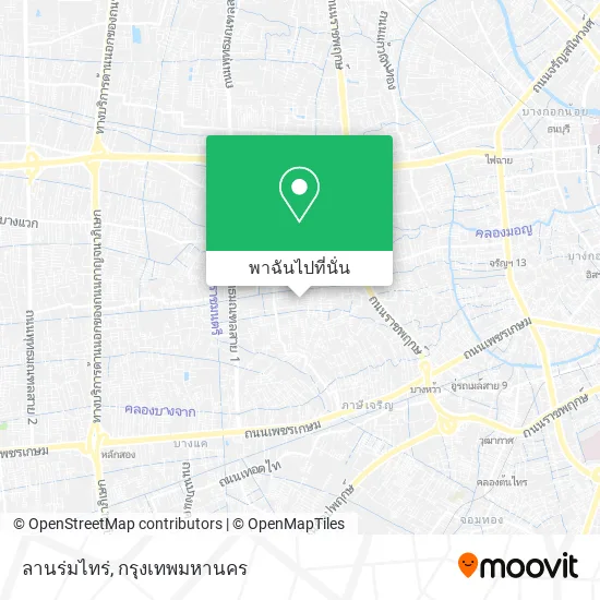 ลานร่มไทร่ แผนที่