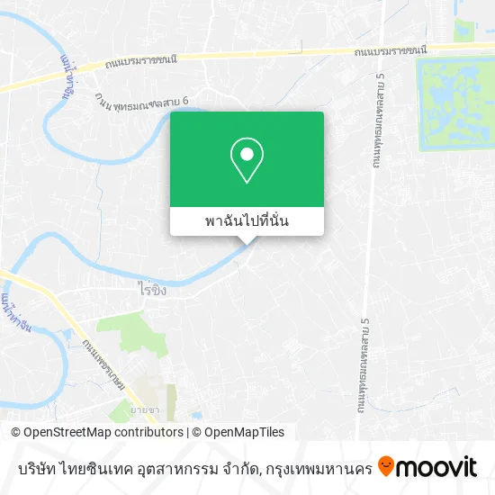 บริษัท ไทยซินเทค อุตสาหกรรม จํากัด แผนที่