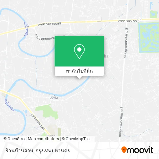 ร้านบ้านสวน แผนที่