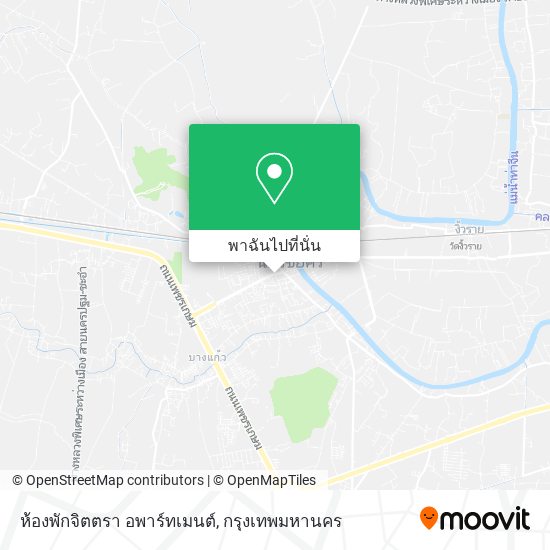 ห้องพักจิตตรา อพาร์ทเมนต์ แผนที่