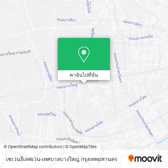 เซเว่นอีเลฟเว่น-เทศบาลบางใหญ่ แผนที่