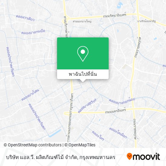 บริษัท แอล.วี. ผลิตภัณฑ์ไม้ จํากัด แผนที่