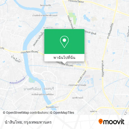 นําสินไทย แผนที่