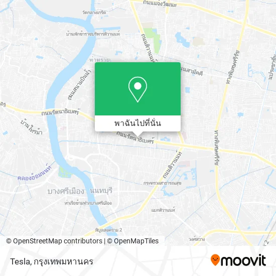 Tesla แผนที่