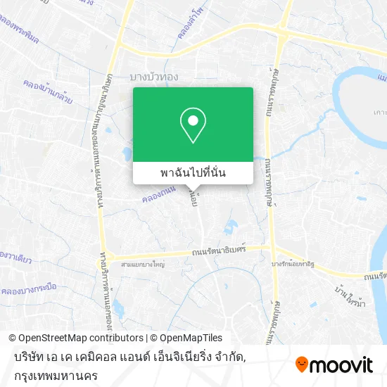 บริษัท เอ เค เคมิคอล แอนด์ เอ็นจิเนียริ่ง จํากัด แผนที่