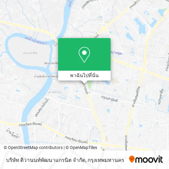 บริษัท ติวานนท์พัฒนาแกรนิต จํากัด แผนที่