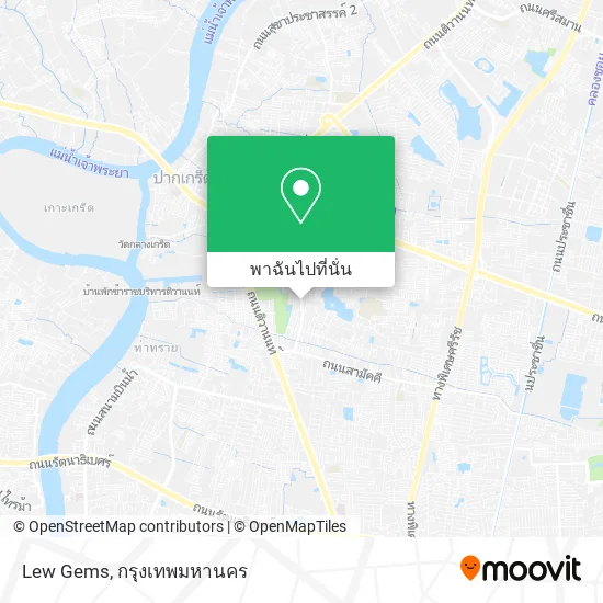 Lew Gems แผนที่