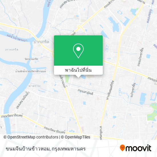 ขนมจีนบ้านข้าวหอม แผนที่