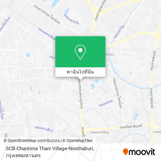 SCB-Chantima Thani Village-Nonthaburi แผนที่