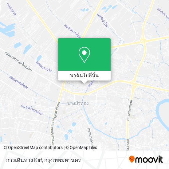 การเดินทาง Kaf แผนที่