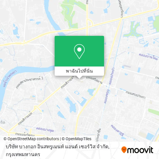 บริษัท บางกอก อินสทรูเมนท์ แอนด์ เซอร์วิส จํากัด แผนที่