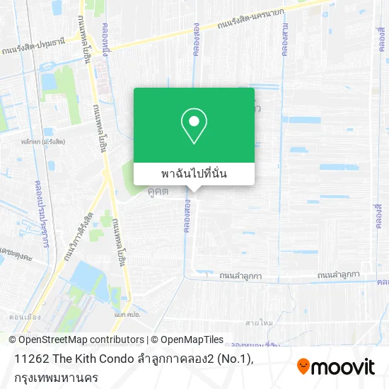 11262 The Kith Condo ลําลูกกาคลอง2 (No.1) แผนที่
