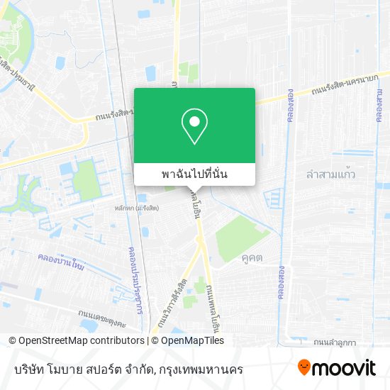 บริษัท โมบาย สปอร์ต จํากัด แผนที่