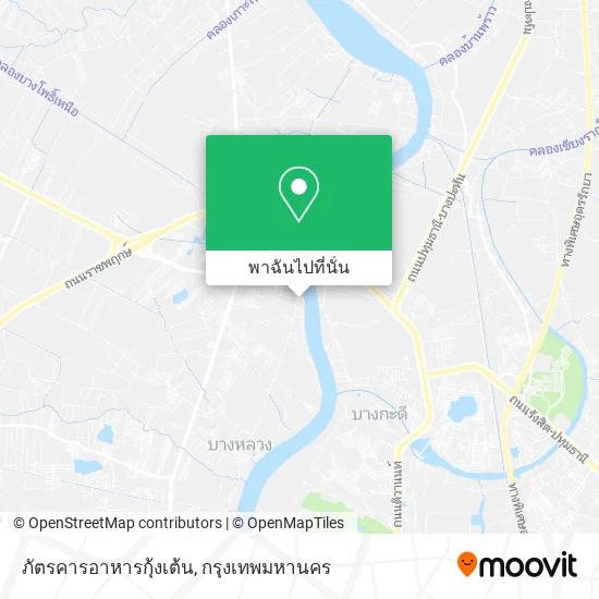 ภัตรคารอาหารกุ้งเต้น แผนที่