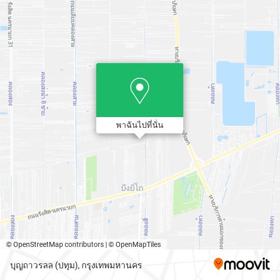 บุญถาวรลล (ปทุม) แผนที่