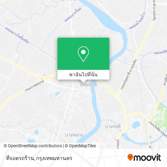 ที่จอดรถร้าน แผนที่