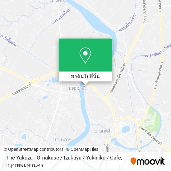 The Yakuza - Omakase / Izakaya / Yakiniku / Cafe แผนที่