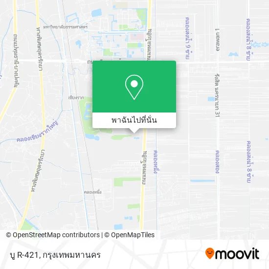 บู R-421 แผนที่
