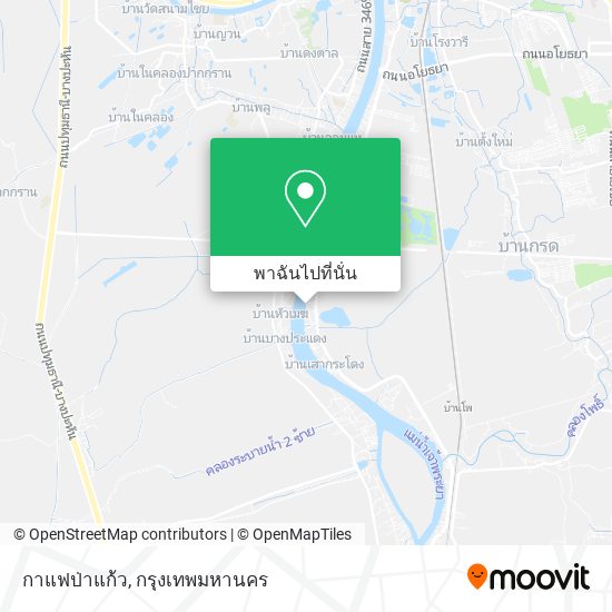 กาแฟป่าแก้ว แผนที่