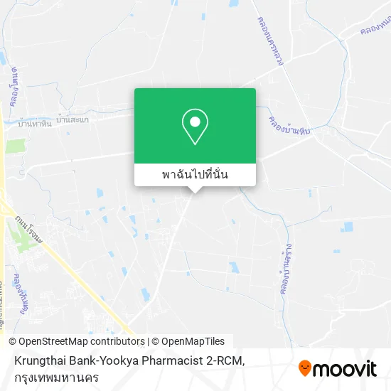 Krungthai Bank-Yookya Pharmacist 2-RCM แผนที่