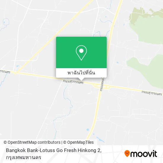 Bangkok Bank-Lotuss Go Fresh Hinkong 2 แผนที่