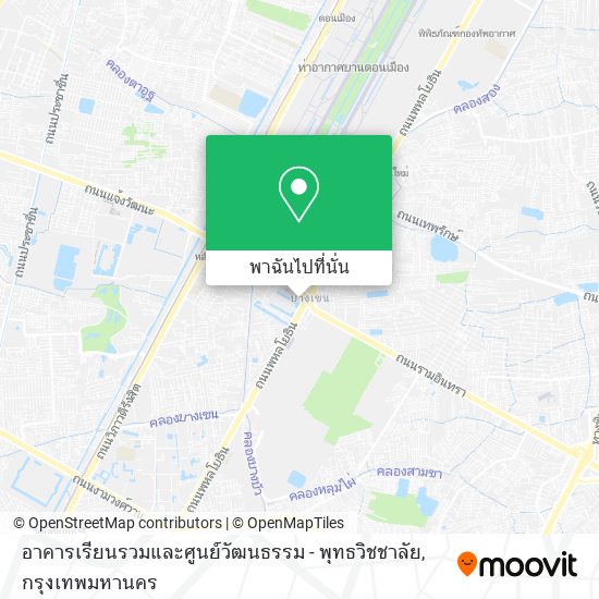 อาคารเรียนรวมและศูนย์วัฒนธรรม - พุทธวิชชาลัย แผนที่