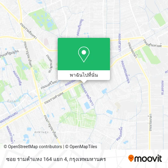 ซอย รามคําแหง 164 แยก 4 แผนที่