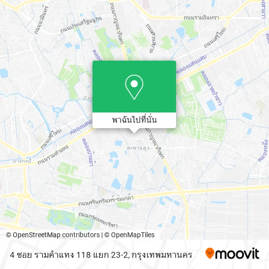 4 ซอย รามคำแหง 118 แยก 23-2 แผนที่
