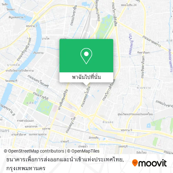 ธนาคารเพื่อการส่งออกและนำเข้าแห่งประเทศไทย แผนที่
