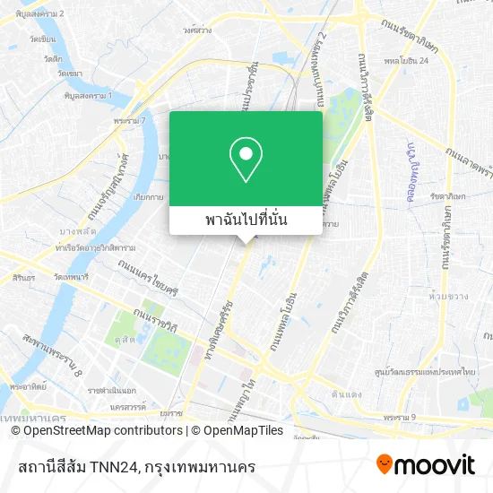 สถานีสีส้ม TNN24 แผนที่