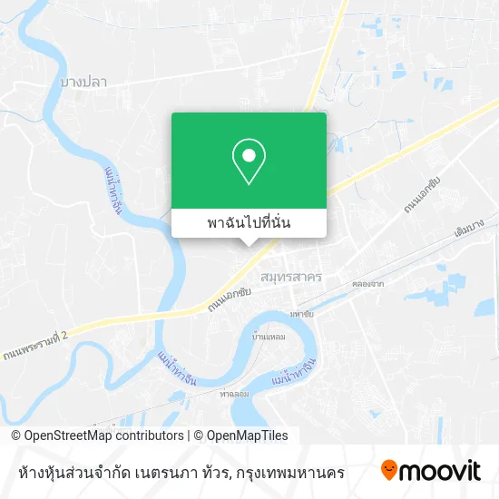 ห้างหุ้นส่วนจํากัด เนตรนภา ทัวร แผนที่