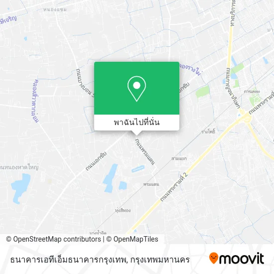 ธนาคารเอทีเอ็มธนาคารกรุงเทพ แผนที่