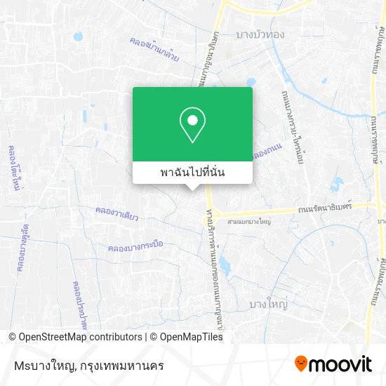 Msบางใหญ แผนที่