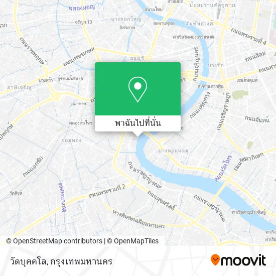 วัดบุคคโล แผนที่