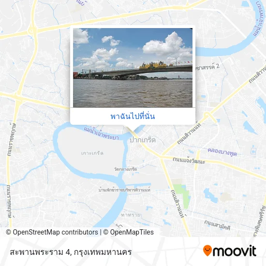 สะพานพระราม 4 แผนที่