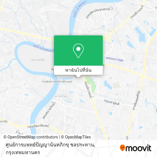 ศูนย์การแพทย์ปัญญานันทภิกขุ ชลประทาน แผนที่