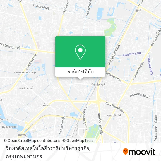 วิทยาลัยเทคโนโลยีวราธิปบริหารธุรกิจ แผนที่