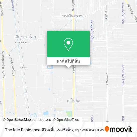 The Idle Residence ดิไอเดิ้ล เรสซิเด้น แผนที่