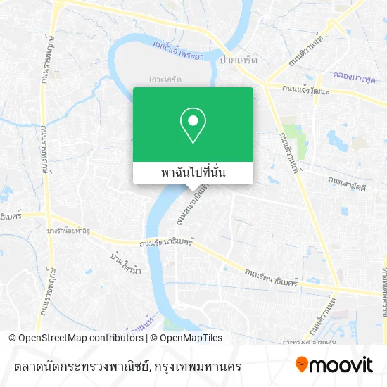 ตลาดนัดกระทรวงพาณิชย์ แผนที่