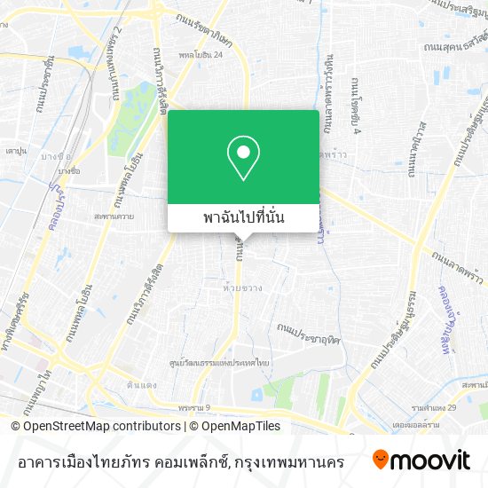 อาคารเมืองไทยภัทร คอมเพล็กซ์ แผนที่