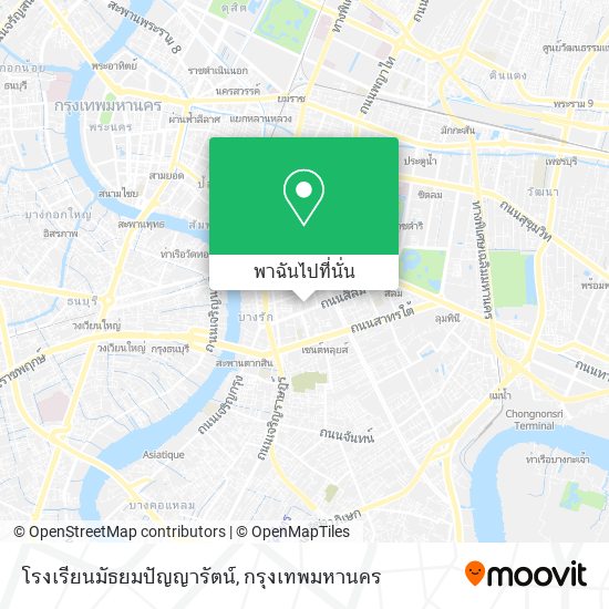 โรงเรียนมัธยมปัญญารัตน์ แผนที่